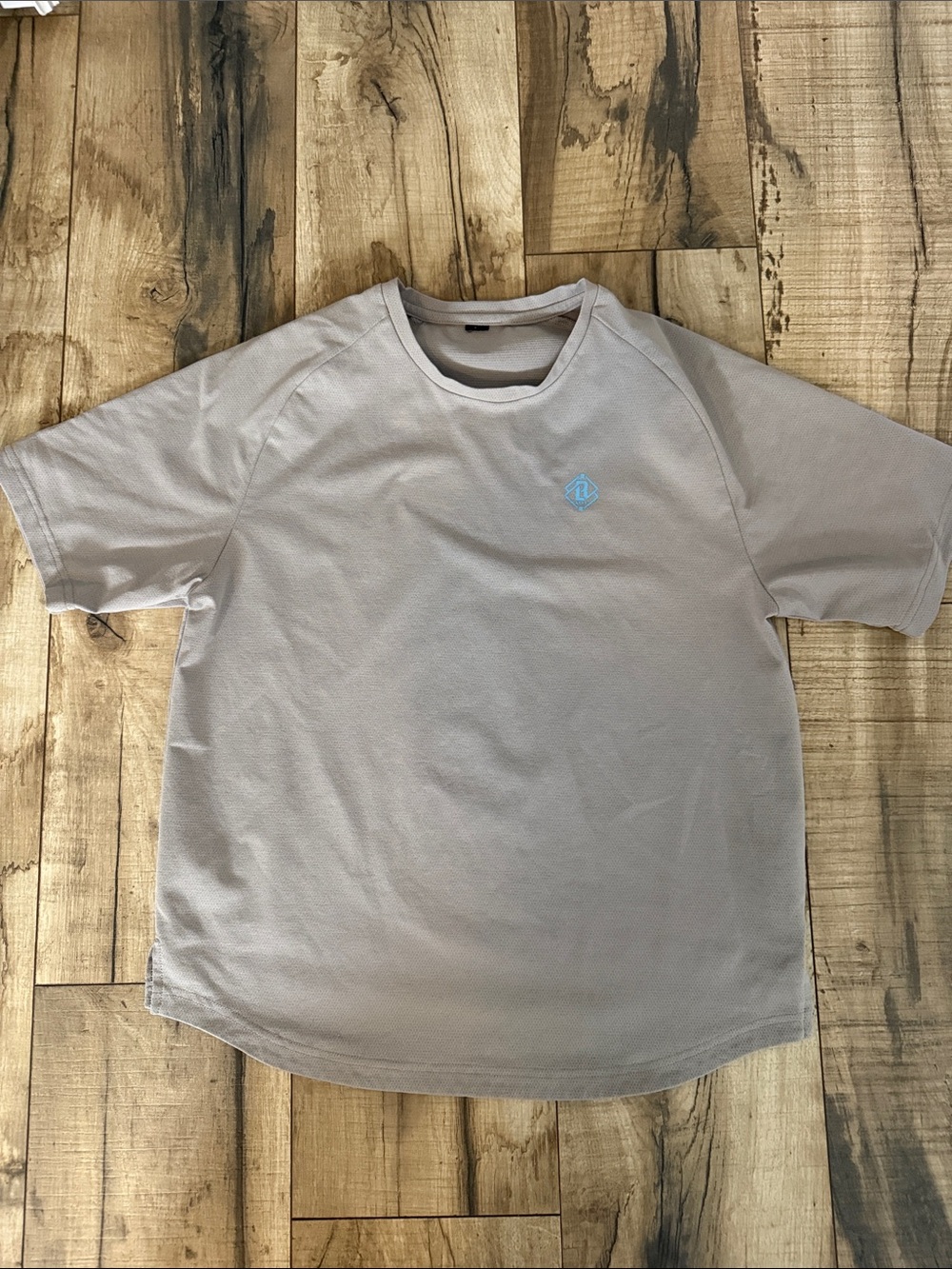 Baseball lifestyle 101 Light Gray youth Short Sleeve Tee with Subtle Chest Logo